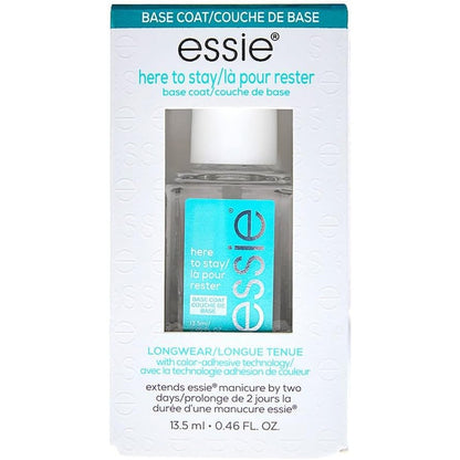 Essie Here To Stay base coat front view bottle