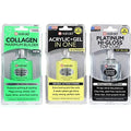 Nail-Aid collagen base and acrylic gel 3 pack set front view bottle packaging