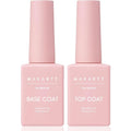 Makartt gel top coat and base coat set front view