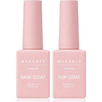 Makartt gel top coat and base coat set front view