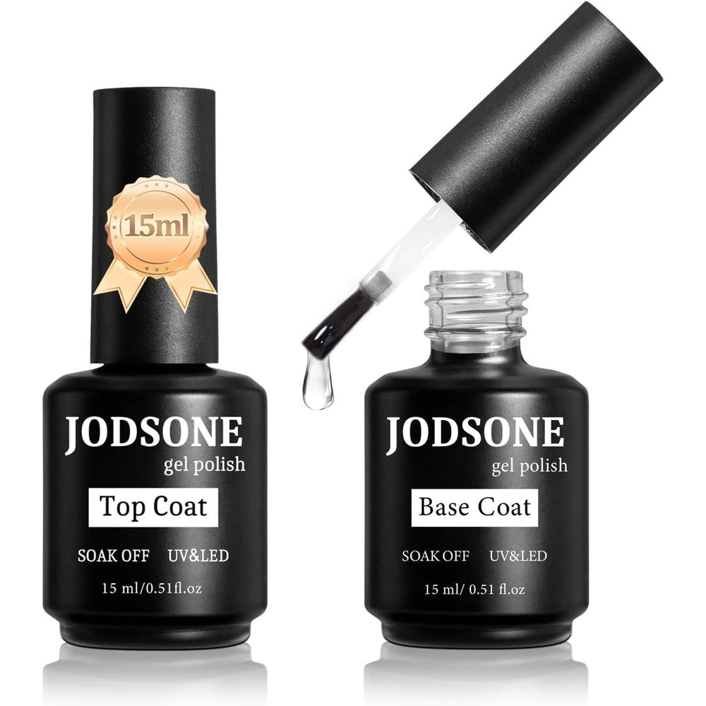 Jodsone 2 bottle gel top and base coat set front view