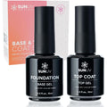 SUNUV gel top and base coat set front view packaging