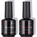 Curvlife gel base and top coat set front view