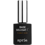 Aprés Base Gelcoat X rubber base coat front view bottle