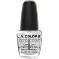 L.A. Colors Rapid Dry Top Coat front view clear nail polish bottle