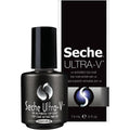 Seche Ultra-V UV Gel Top Coat bottle front view clear nail polish
