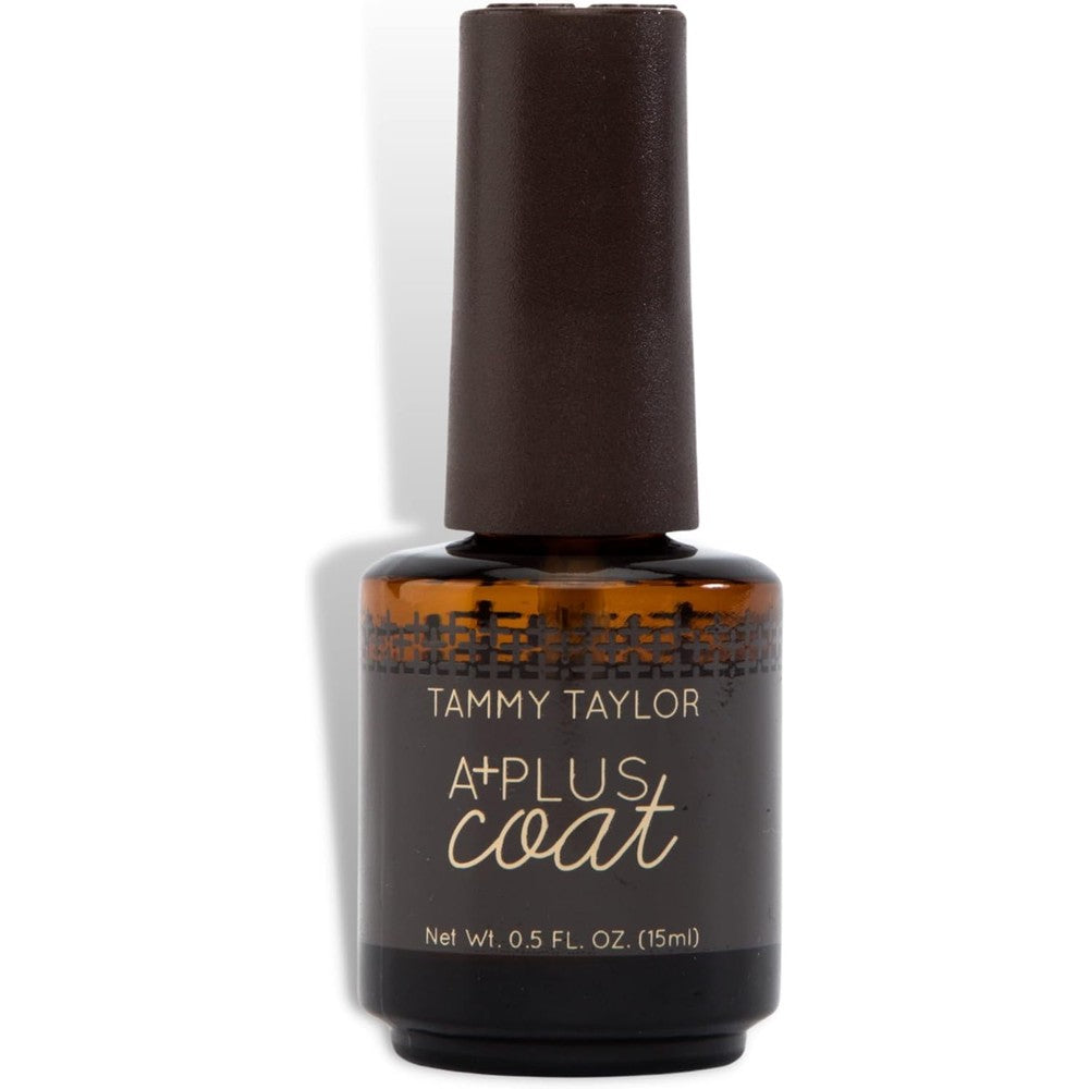 Tammy Taylor A+ No Wipe Top Coat front view bottle of professional acrylic sealer