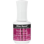 Mia Secret UV Finish Gel front view professional nail top coat bottle