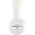 Daily Charme chrome effect gel bottle front view with branding
