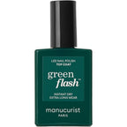 Manucurist Green Flash vegan LED gel top coat front view bottle