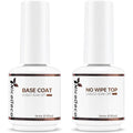 Nicedeco Hema Free Gel Top Coat And Base Coat Front View Bottles