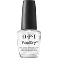 O.P.I RapiDry nail polish top coat front view bottle