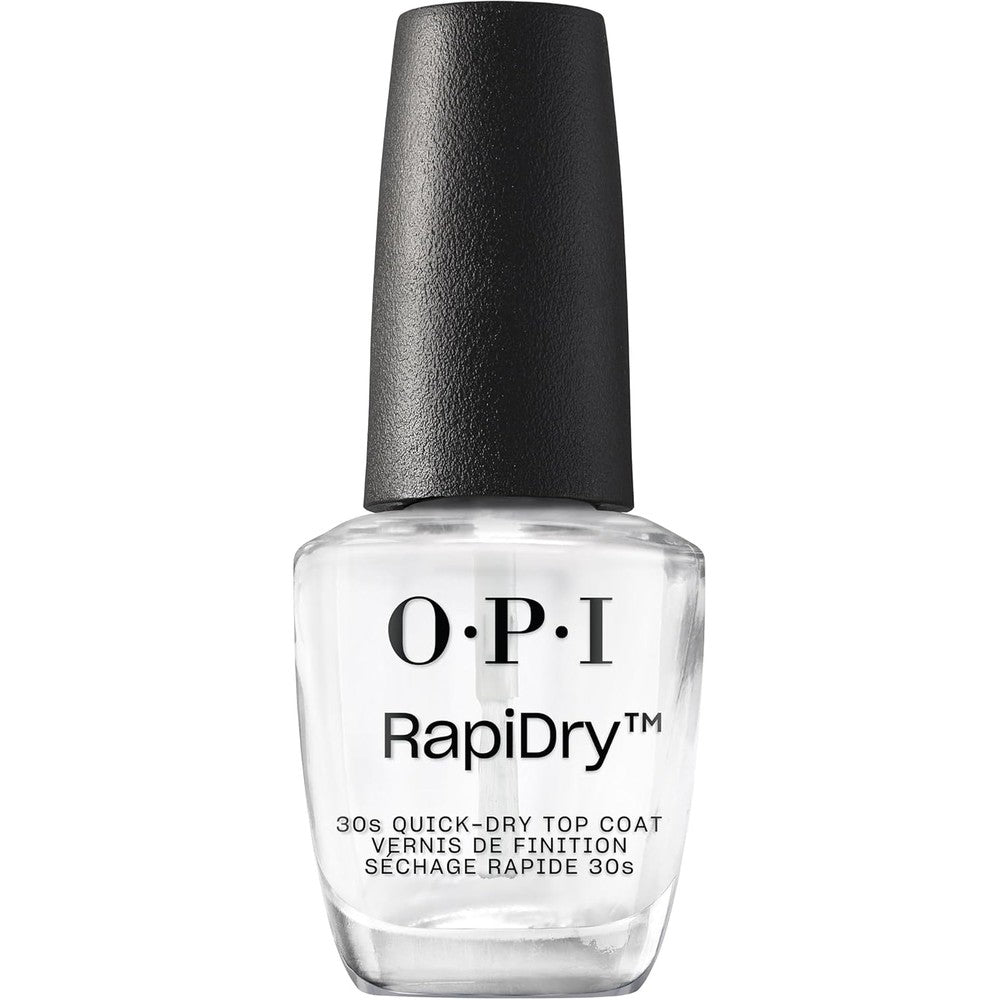 OPI RapiDry Quick Dry Top Coat clear nail polish bottle front view