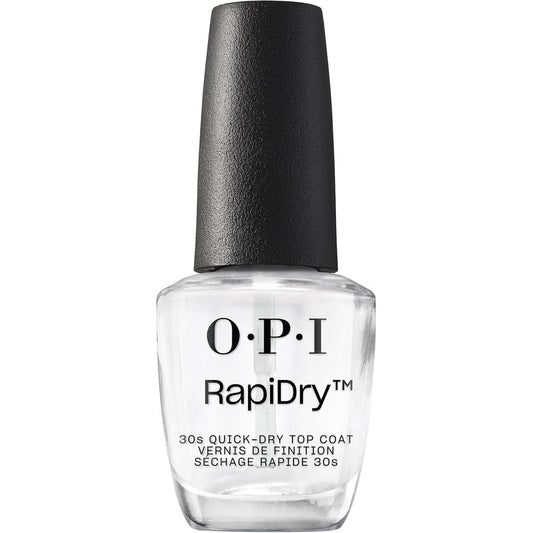 OPI RapiDry Quick Dry Top Coat clear nail polish bottle front view