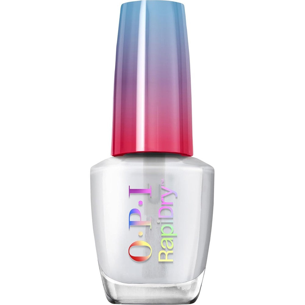 OPI RapiDry Quick Dry Nail Polish Snow Time to Waste winter shade front view bottle
