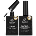 Beetles gel polish top coat front view bottles