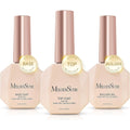 MelodySusie top coat builder gel base coat set front view packaging