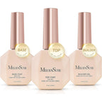 MelodySusie top coat builder gel base coat set front view packaging