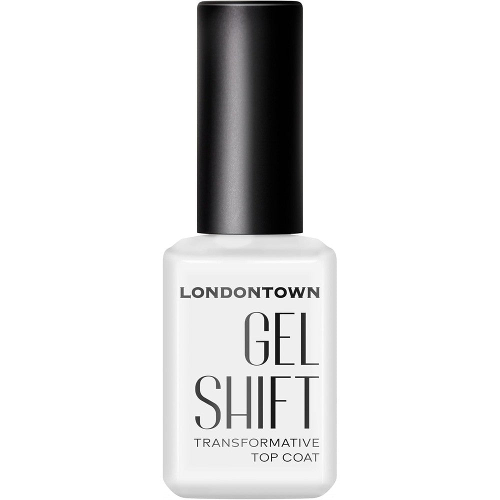 Londontown GelShift Transformative UV Gel Top Coat front view bottle showing premium packaging