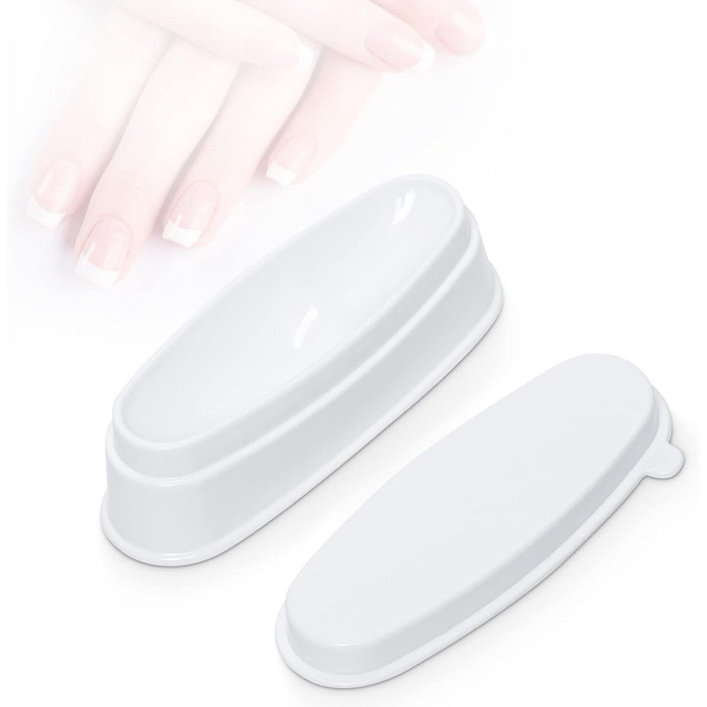 krofaue French nail dip container showing dual sides for wide and deep smile line molding