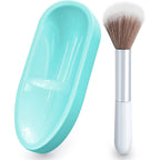 Unibouti French tip dip powder tray green variant front view