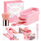 Azurebeauty dip powder recycling tray front view packaging