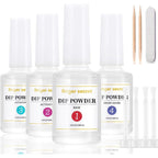 Azurebeauty dip powder liquids set front view bottles
