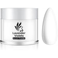 Lavender Violets acrylic white dip nail powder front view container