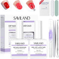 Saviland essentials dip powder remover kit front view packaging
