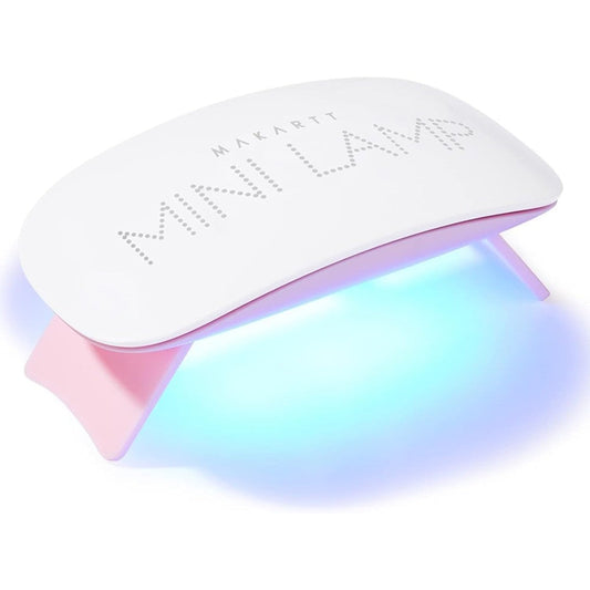 Makartt 6W UV LED Nail Lamp front view with white finish