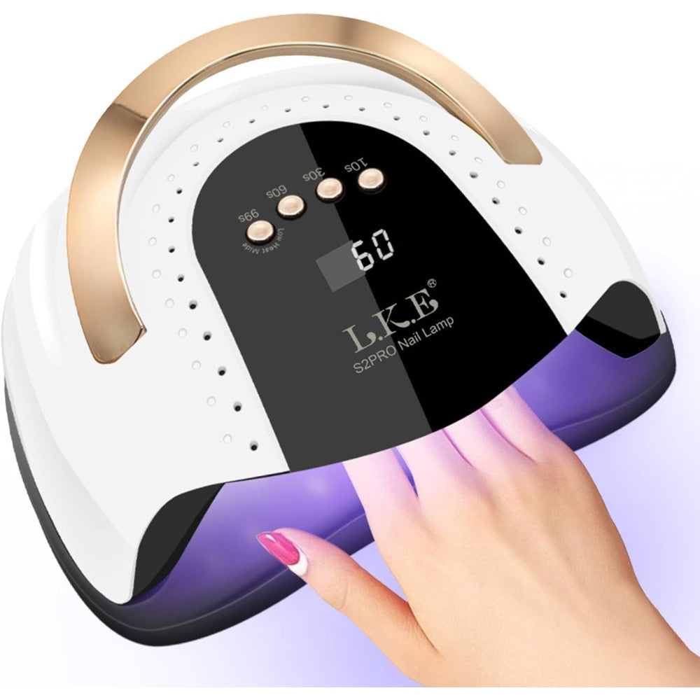 Lke 268W UV LED nail lamp professional dryer front view