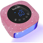 Lavinda cordless UV LED nail lamp front view with touch screen