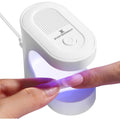 Btartboxnails handy mini nail lamp front view white color