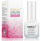 Aimeili liquid latex cuticle guard front view bottle and box