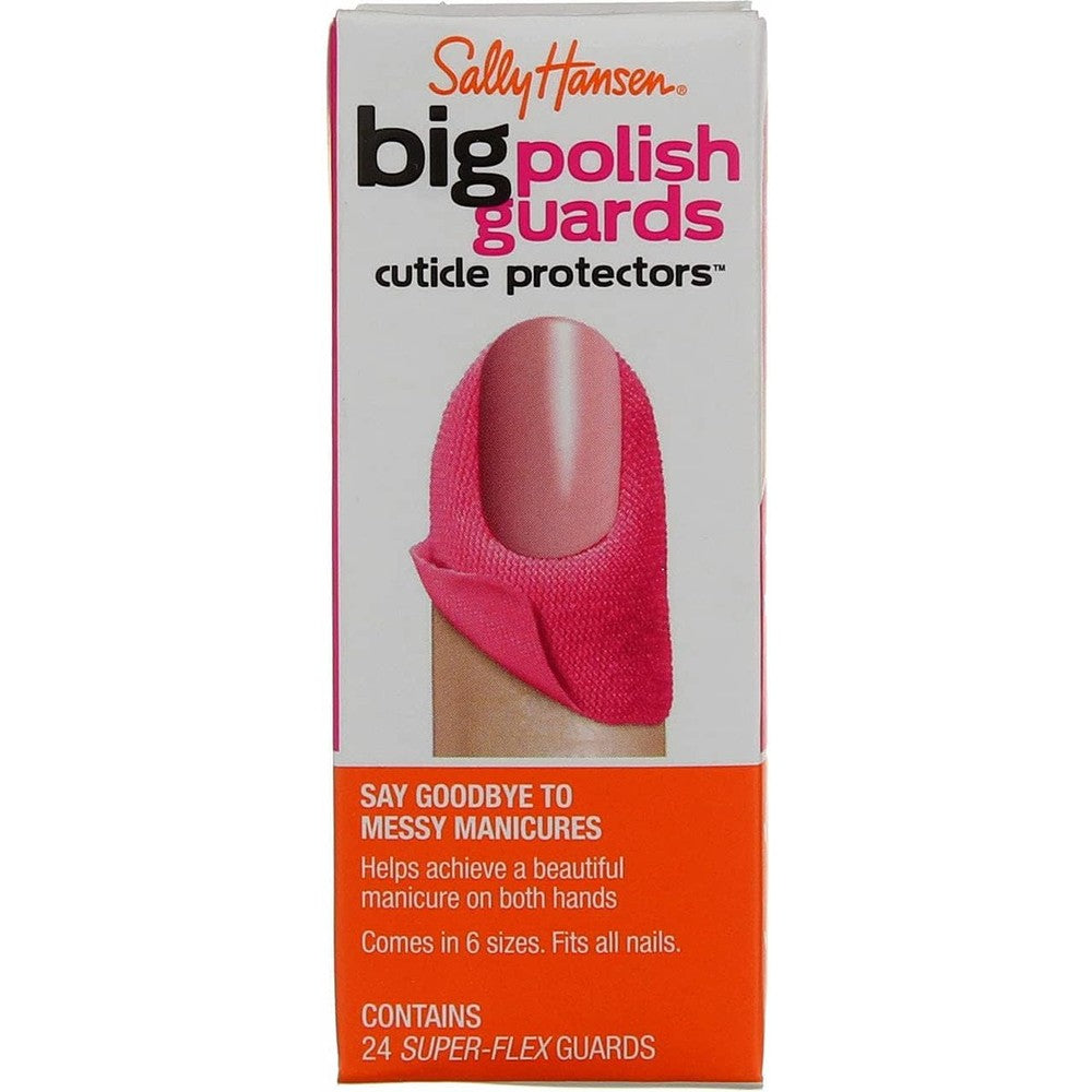 Sally Hansen Big Polish Guards Cuticle Protectors front packaging view for clean manicures.