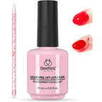Beetles Gel Polish liquid latex cuticle guard front view bottle