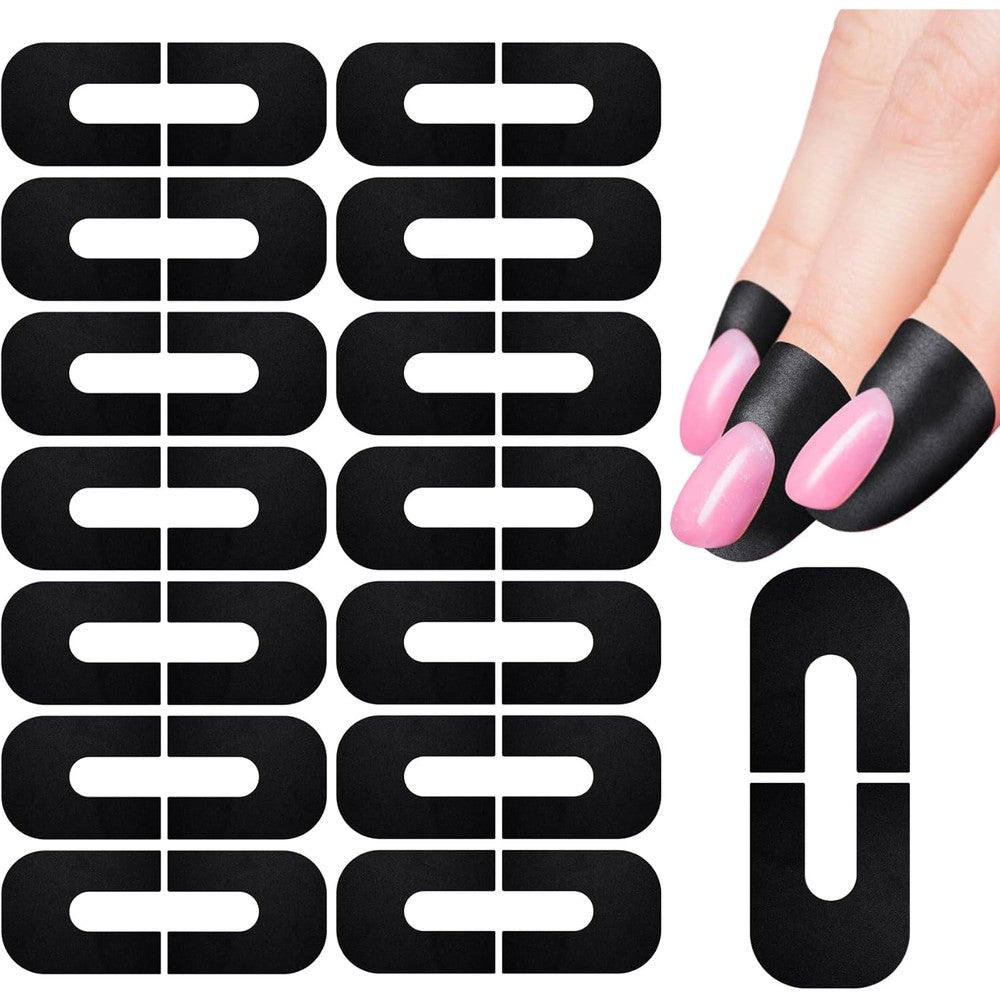 Pndeyo nail polish protector sticker front view pack for clean manicures