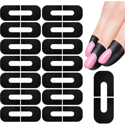 Pndeyo nail polish protector sticker front view pack for clean manicures