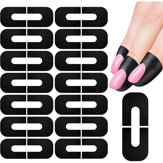Pndeyo nail polish protector sticker front view pack for clean manicures
