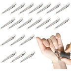 Xlanmay multifunctional nail clips front view showing 20 pieces