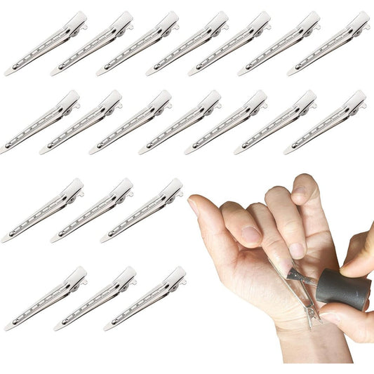XLANMAY multifunctional nail clips front view showing the 20 piece set for non slip finger protection