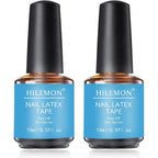 HiLemon liquid latex for nails front view in amber bottle