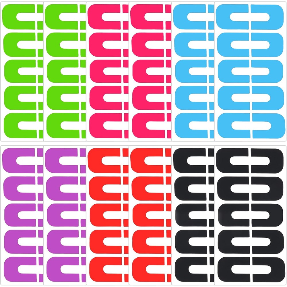 Classicseali nail polish protector stickers front view package showing six colors