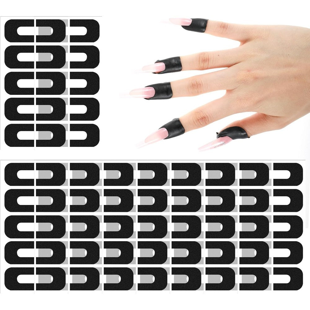 Bremorou nail polish protector 100 count pack