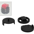 Qjehdaiiw horseshoe magnet holder front view nail art tool