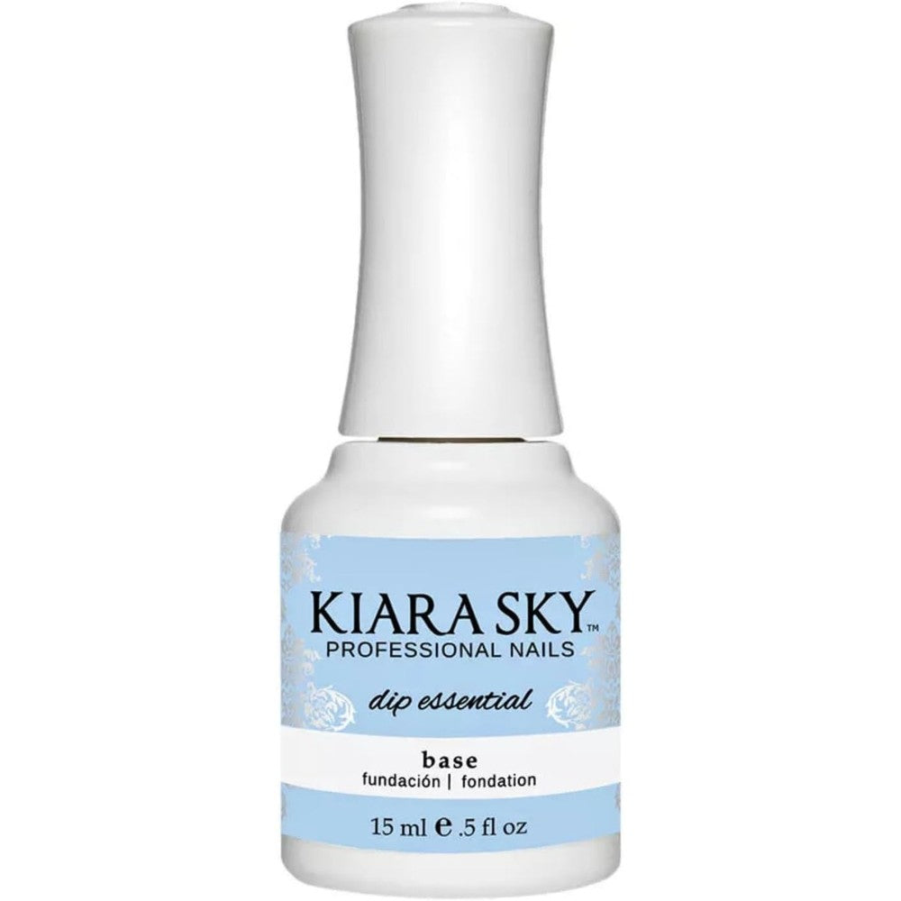 Kiara Sky Liquid Essentials Dip Manicure Base Coat bottle front view