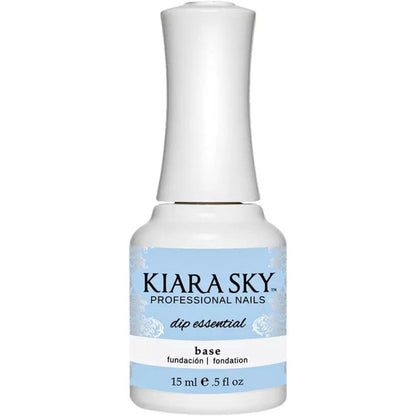 Kiara Sky Liquid Essentials Dip Manicure Base Coat bottle front view