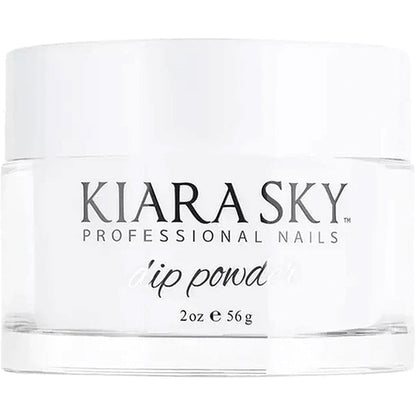 Kiara Sky Dip Powder Essentials Clear 2 Ounce jar front view
