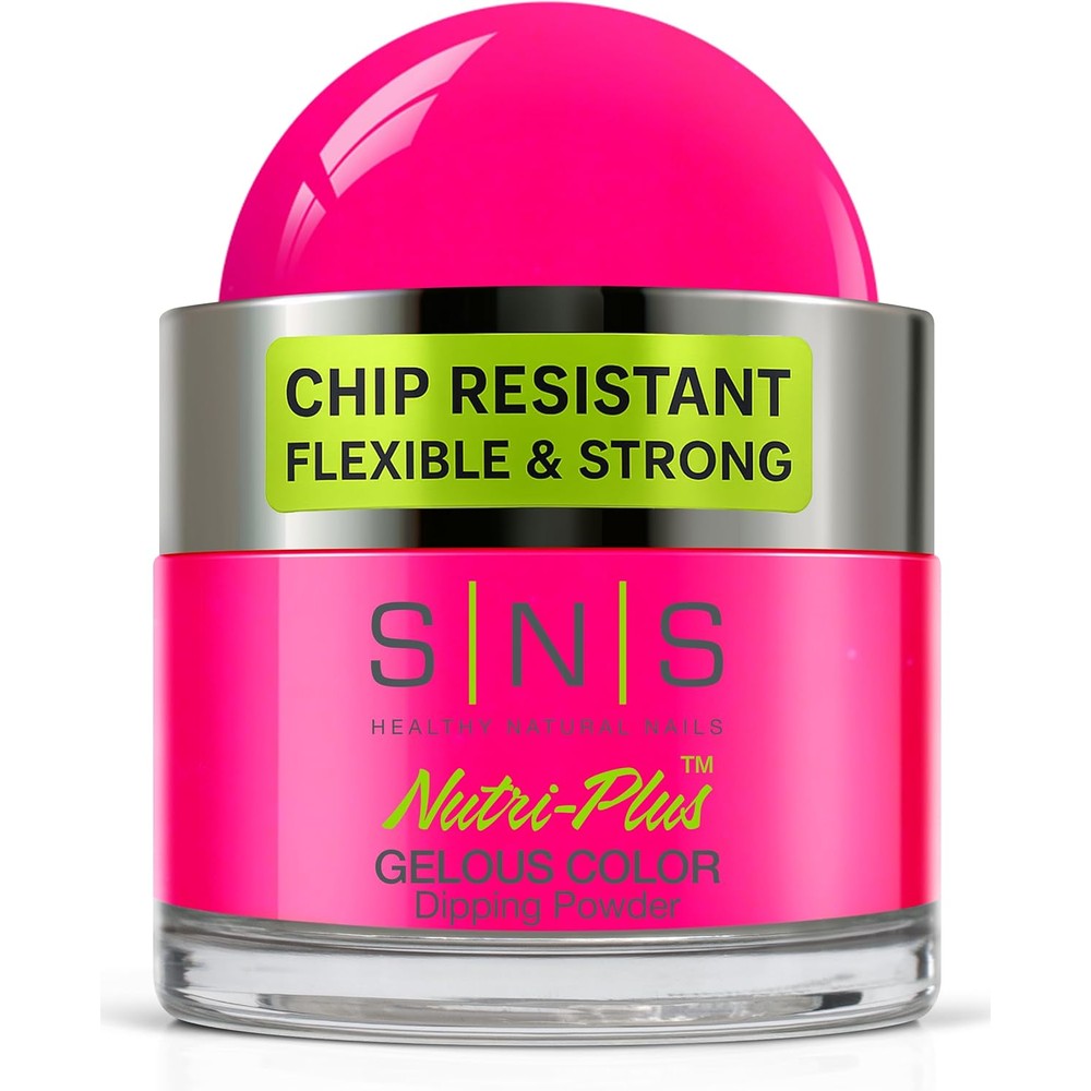 SNS Healthy Natural Nails Gelous Color Miracle Garden powder front view