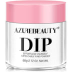 Azurebeauty dip powder front view jar packaging